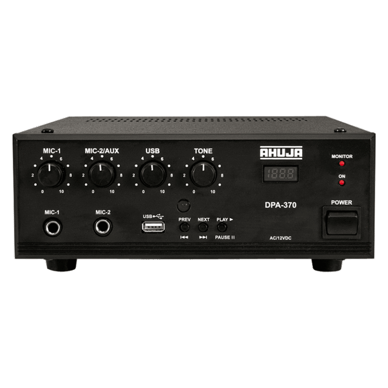 Ahuja DPA-370 30 Watts PA Amplifier With Built-In Player