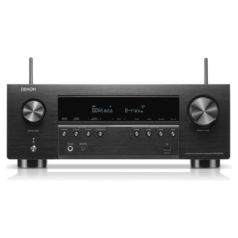 Denon AVR-S670H + Gallo Acoustics Micro with Profile Sub 5.1 Home Theatre Package