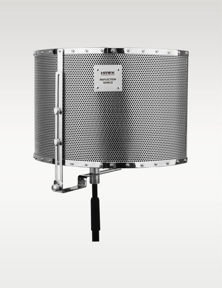 Hawk Microphone Reflection Shield (Silver)
