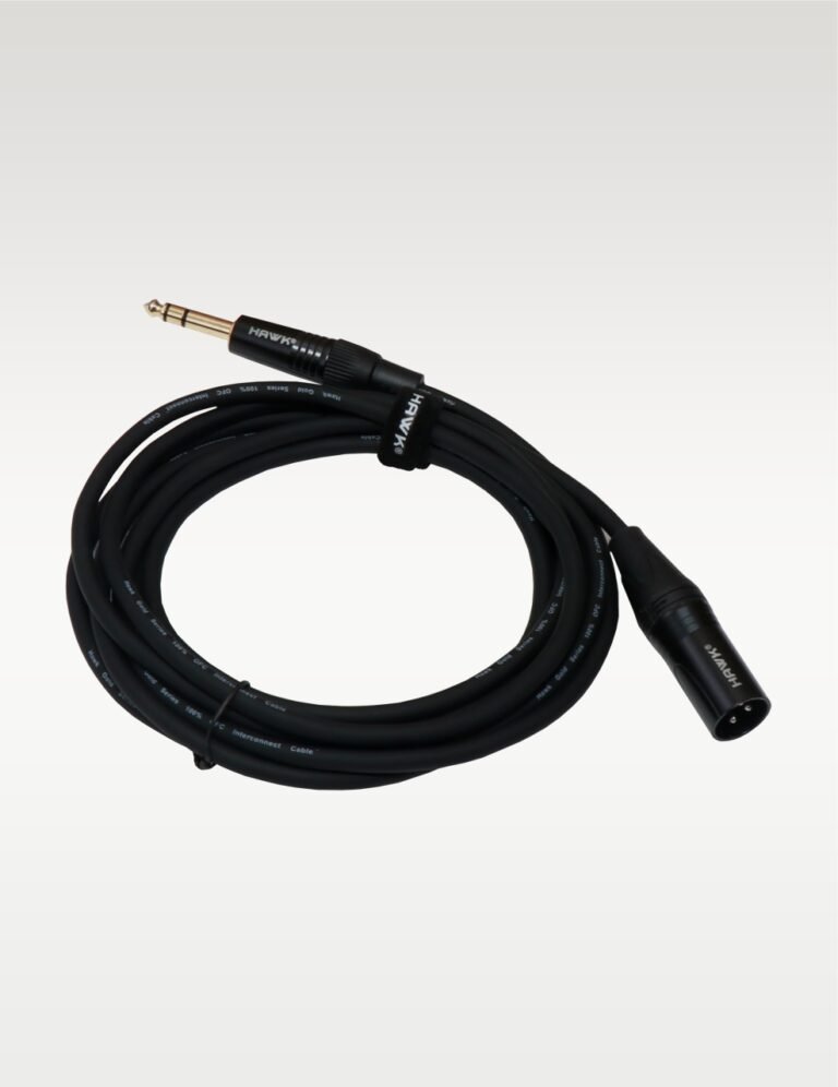 Hawk SXSG010 Trs Male To Xlr Male Cable – 3 Meter