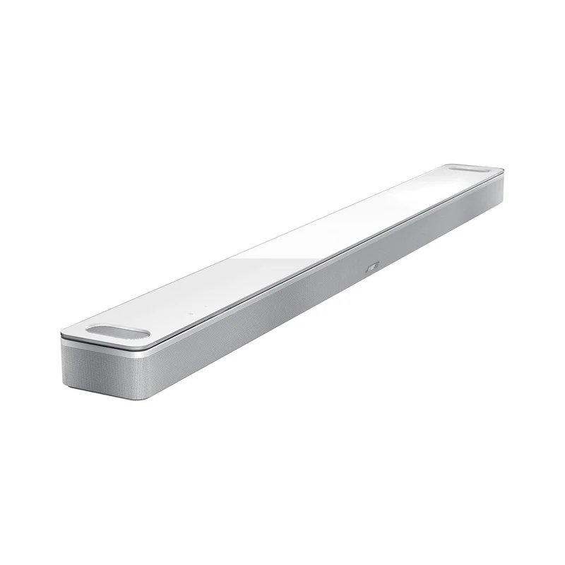 1.avstore bose smart ultra soundbar front left angled view white
