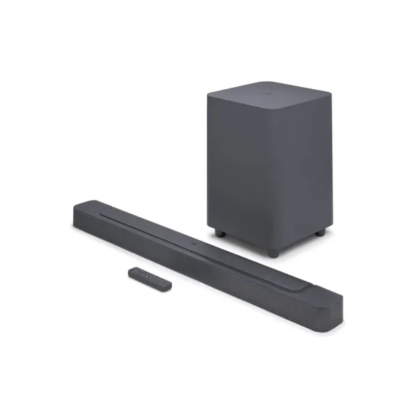 1.avstore jbl bar 500 590w 5.1 channel dolby atmos soundbar system front angled view hero