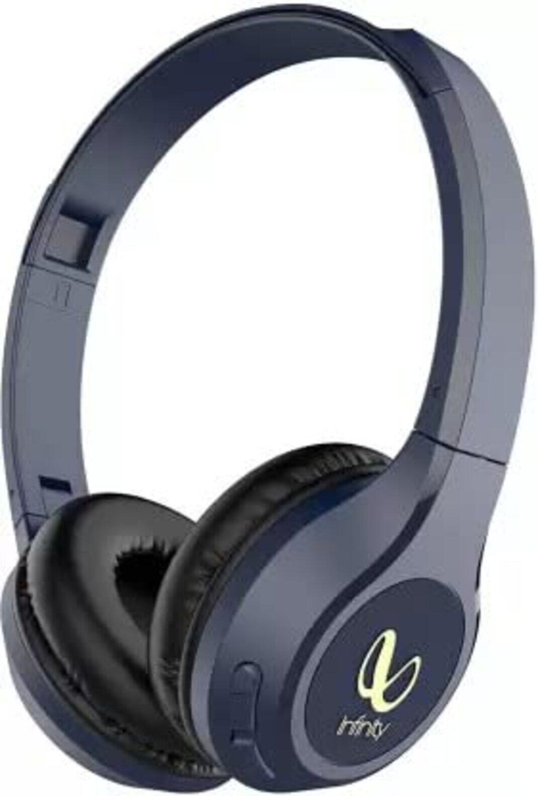 Infinity Tranz 710 wireless on-ear headphone in blue - product photo 1