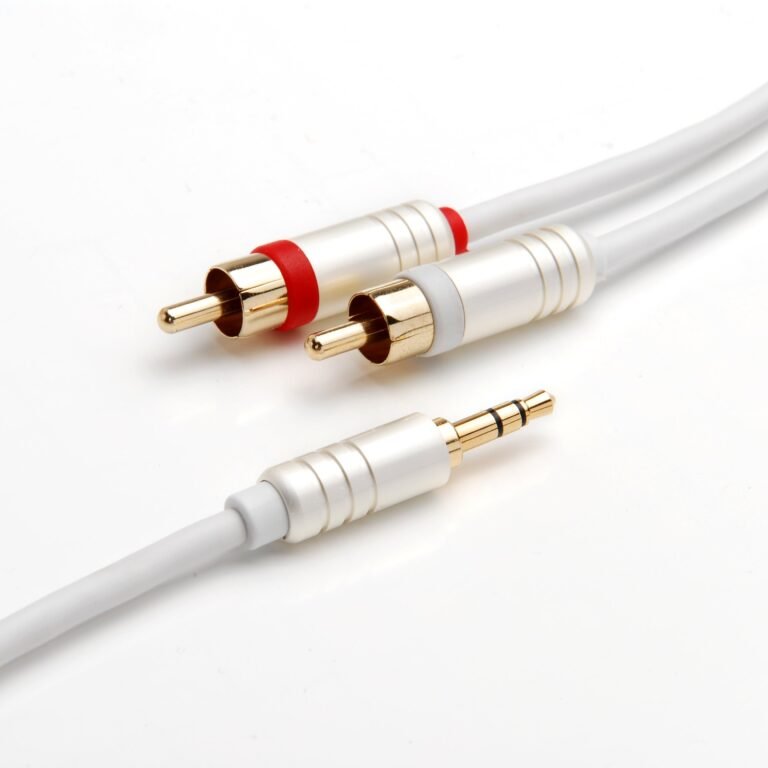 BlueRigger 3.5mm to 2RCA Cable 12ft