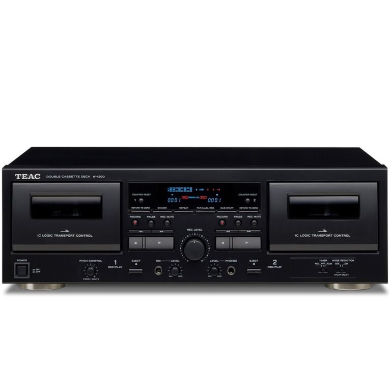 TEAC W-1200 Double Cassette Deck
