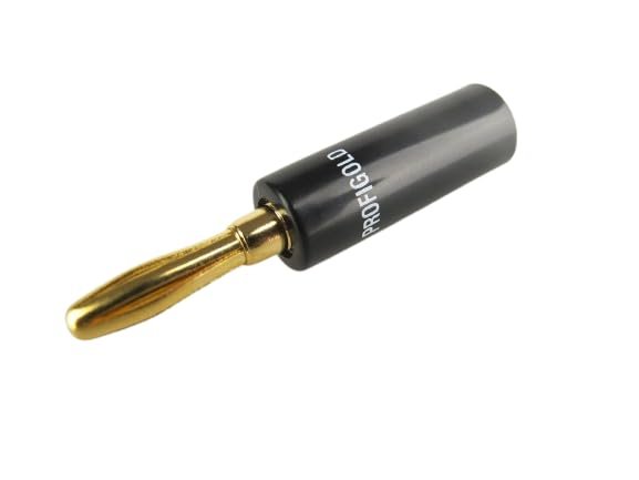 NEDIS Profigold Banana Plugs 4mm Screw Type (2 Pairs, Black and Red) — Speaker Banana Plugs - product photo 3