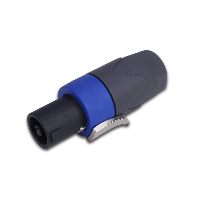 MX 4-Pin Mic/Speaker Male Connector (Speakon Type)