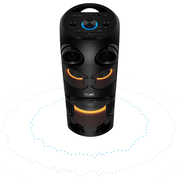 boAt PartyPal 200 Phantom Black Portable Bluetooth Party Speaker