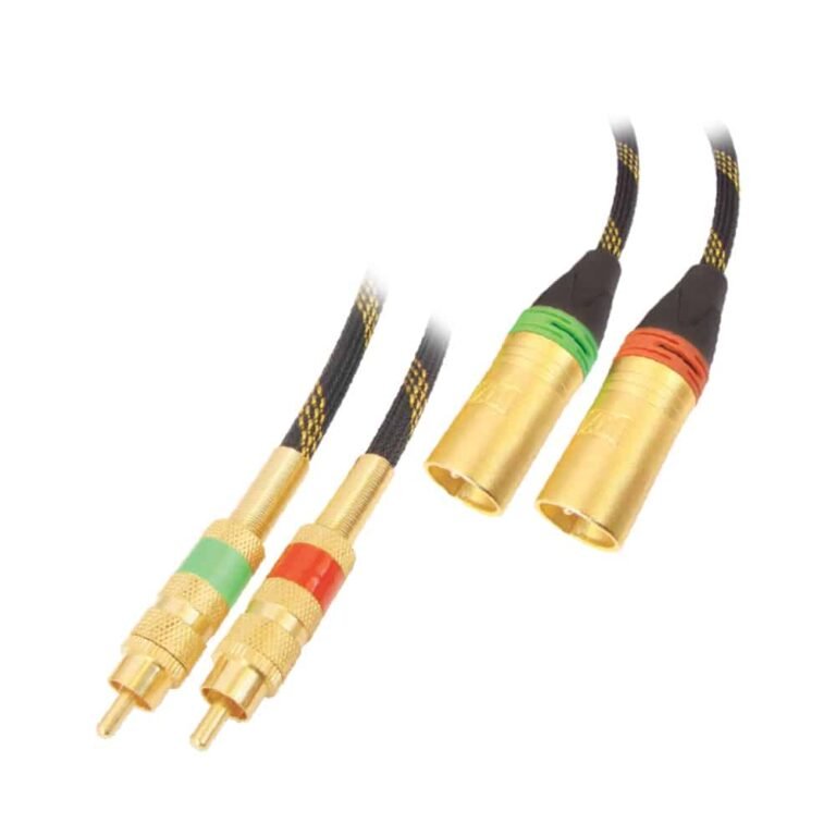 MX 2 RCA to Dual XLR Male Cable (3m)