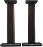 Edifier Ss02c Stand Mounts For S2000mkiii Heavy Duty Speaker - Wood Grain Easy Assembly Enhanced