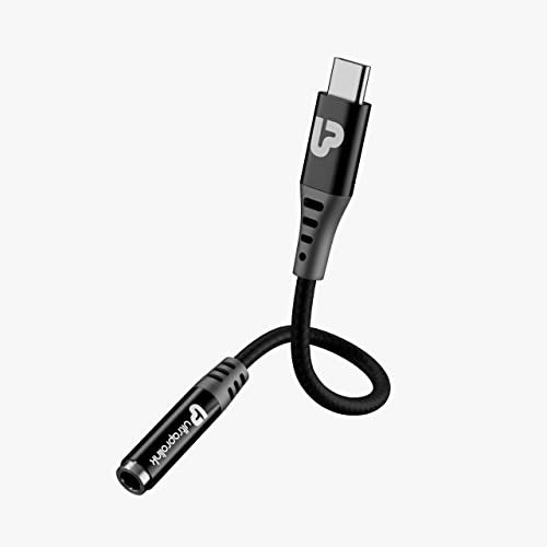 UltraProlink UL1081 USB Type-C to 3.5mm Headphone Jack Adapter (Black)