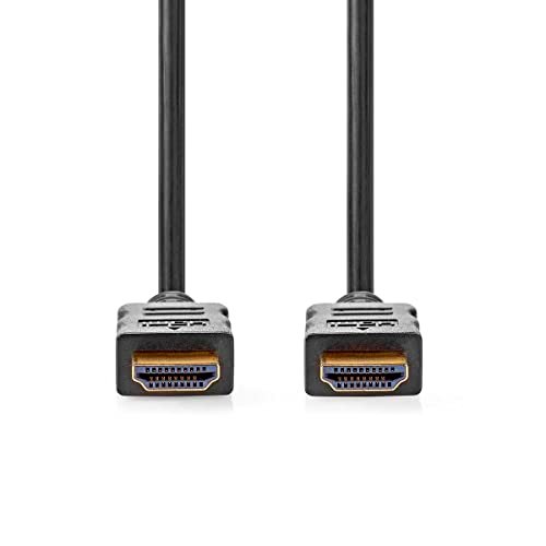 NEDIS High Speed HDMI Cable with Ethernet 1m (Black) — HDMI Cable - product photo 2