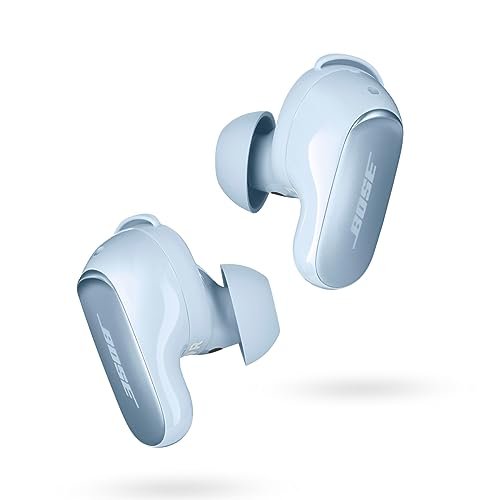 Bose QUIETCOMFORT ULTRA Earbuds Wireless Noise Cancelling Earbuds - Moonstone Blue
