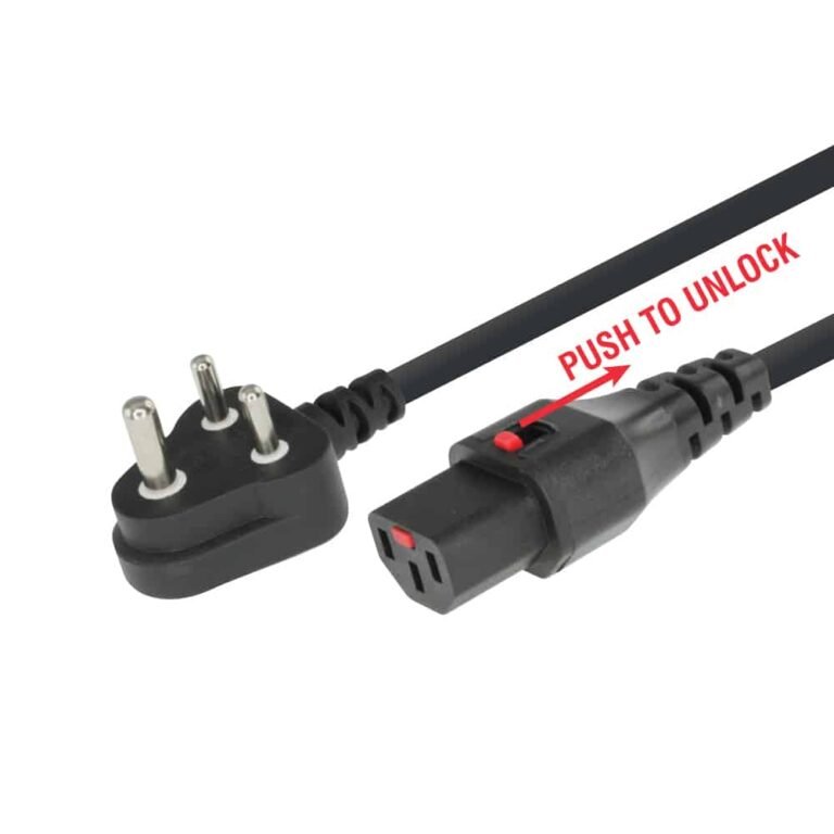 MX 3543 IEC Autolock Power Cord (2m)