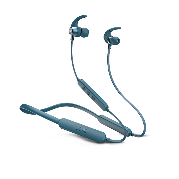 boAt ROCKERZ 258 PRO PLUS Bluetooth Neckband Earphones - Teal Green