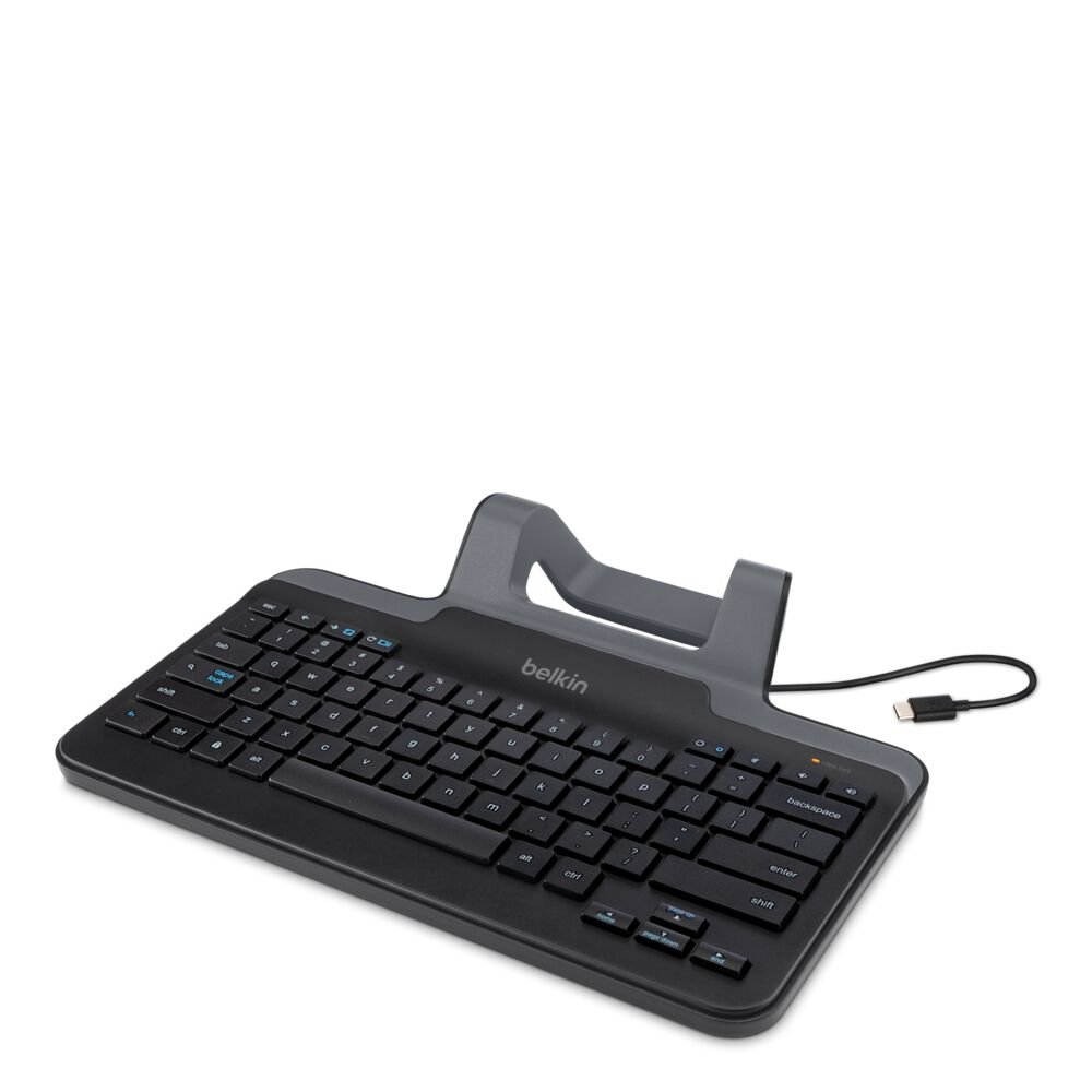 Belkin Wired Tablet Keyboard with Stand (USB-C) — tablet keyboard with stand - product photo 1