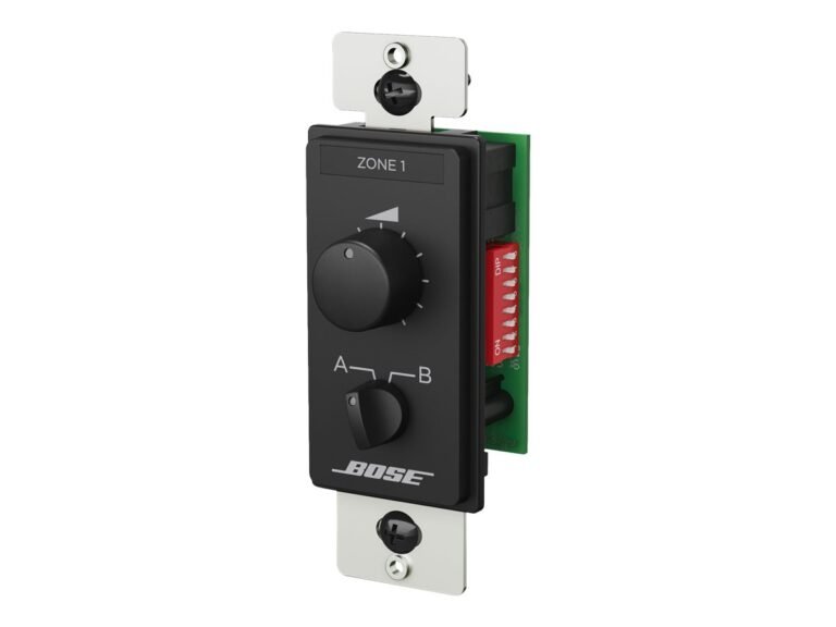 Bose CONTROLCENTER CC-2 Zone Controller with Volume and A/B Source Selection - Black