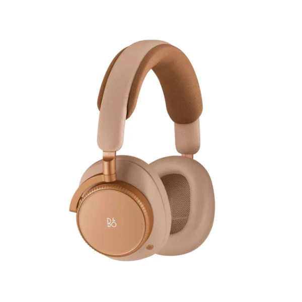 4.avstore bang olufsen beoplay h100 side angled view sunset apricot