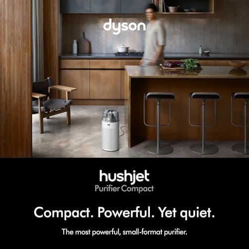 Dyson HushJet Purifier Compact HJ10 (White/Silver)