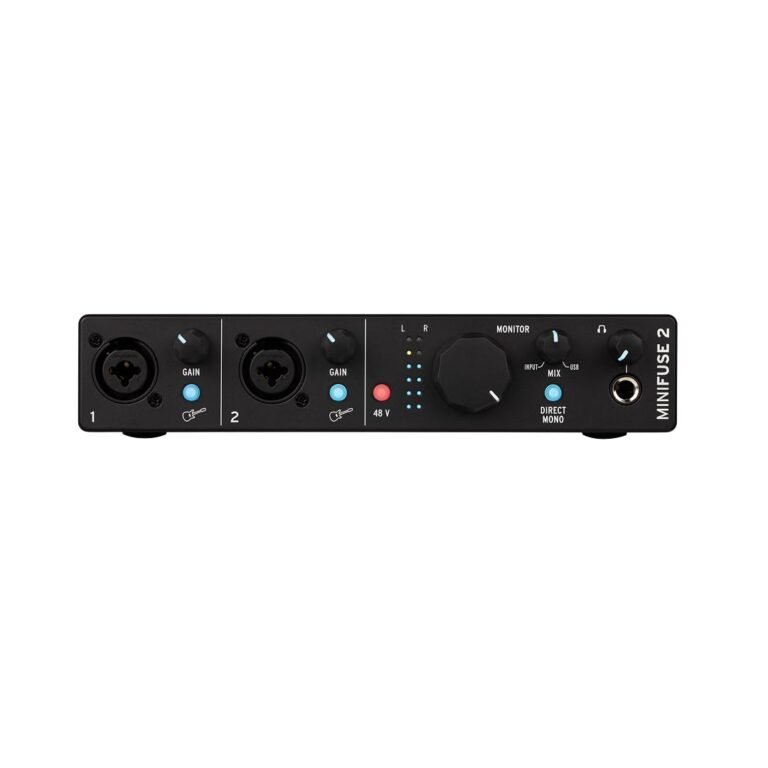 Arturia MiniFuse 2 Black USB Audio Interface