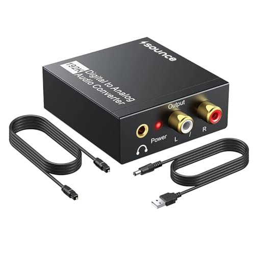 Digital Optical to Analog Audio Converter