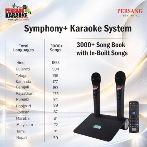 Persang Karaoke Symphony Plus Premium Android Karaoke System with Dual Mic — Karaoke System - product photo 4