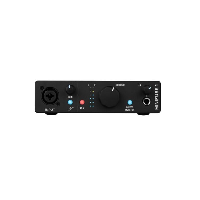 Arturia MiniFuse 1 Black USB Audio Interface