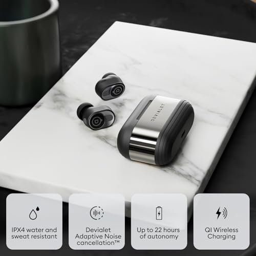 Devialet Gemini II True Wireless Earbuds Matte Black - product photo 2