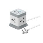 Ultraprolink 16 In 1 Tower Extension Board | Surge Protector & Spike Guard | 12 Ac Sockets (2500w) +2 Usb-a +2 Type C Port 3.4a-17w | 2m Isi Cable Power Strip For Home | Power Tower 12 | Um1190u - Image 6