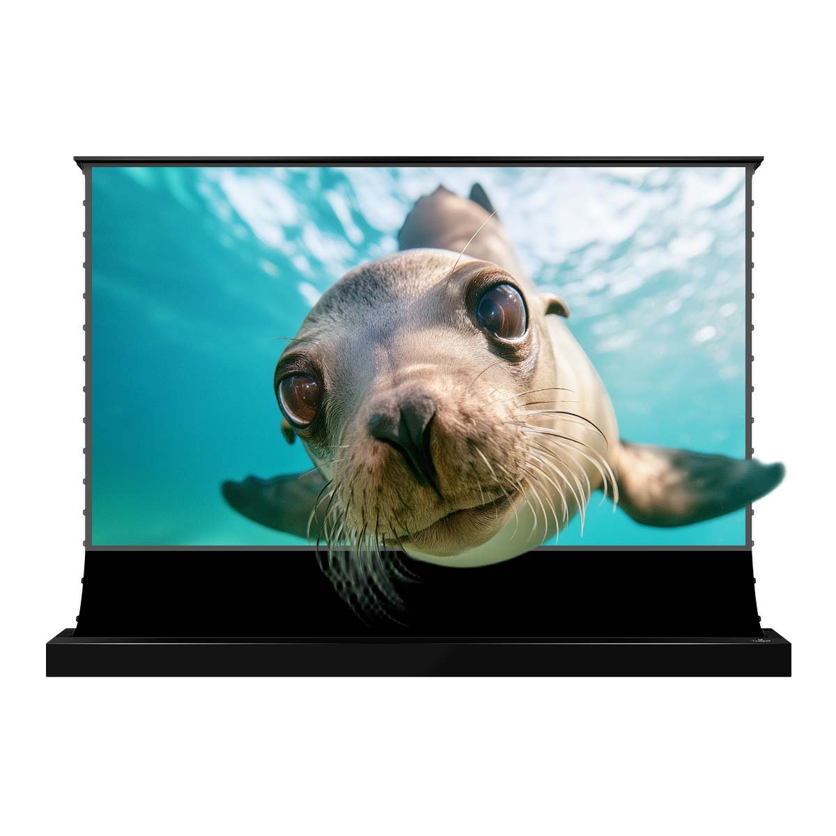 VividStorm S Pro 100" Motorized Floor-Rising ALR Screen — projector screen - product photo 1