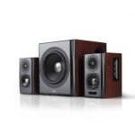Edifier S350db Bookshelf Speaker And Subwoofer 2.1 Speaker System Bluetooth V5.1 Aptx Wireless Sound For Computer Rooms, Living Rooms And Dens