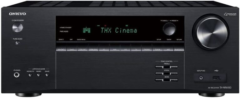Onkyo TX-NR6100 7.2 Channel Thx Certified Network Av Receiver