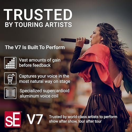 sE Electronics V7 Dynamic Supercardioid Microphone