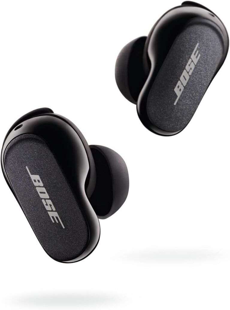 Bose QUIETCOMFORT EARBUDS II Wireless Noise Cancelling Earbuds - Triple Black
