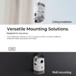 Lenyes Lpr01 Smart Portable Projector | Android Tv | 90° Tilt - Image 7