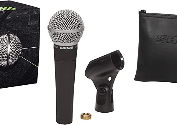 Shure SM58-LC Cardioid Vocal Microphone Without Cable