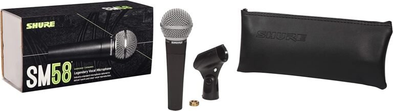 Shure SM58-LC Cardioid Vocal Microphone Without Cable