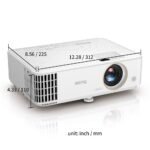 Benq Th585p 1080p Dlp Gaming Projector 3500lm, Low Latency, Enhanced Game Mode, 95% Rec.709, Hdmi, 3d,10w Speaker, Auto Keystone, Digital Len Shift, 15000hrs Lamp Life For Game Console - Image 3