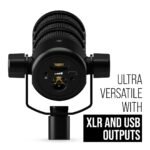 Rode Podmic USB Versatile Dynamic Broadcast Microphone with XLR and USB Connectivity for Podcasting, Streaming, Gaming, Music-Making and Content Creation - Image 8