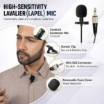 Claw Cw-sr50l Uhf Wireless Lavalier & Head Mic | 50m Range | One-tap Mute - Image 2