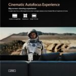 Lenyes Lpr01 Smart Portable Projector | Android Tv | 90° Tilt - Image 9