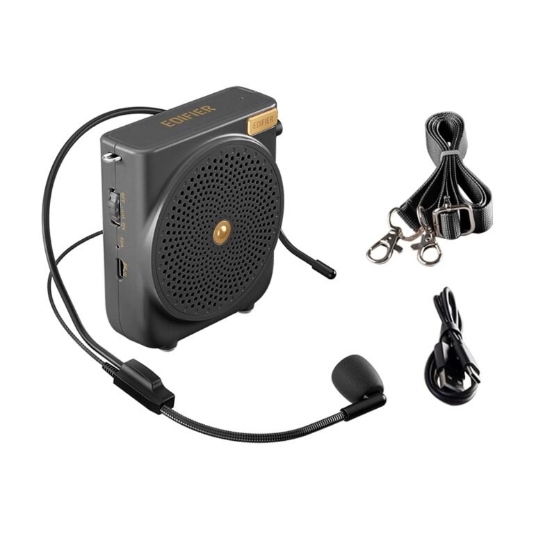Edifier MF3 Portable Voice Amplifier Precise Voice Pick-up And Effective Anti-howling, Flexible Wearing Methods, And Pretty Low Weight