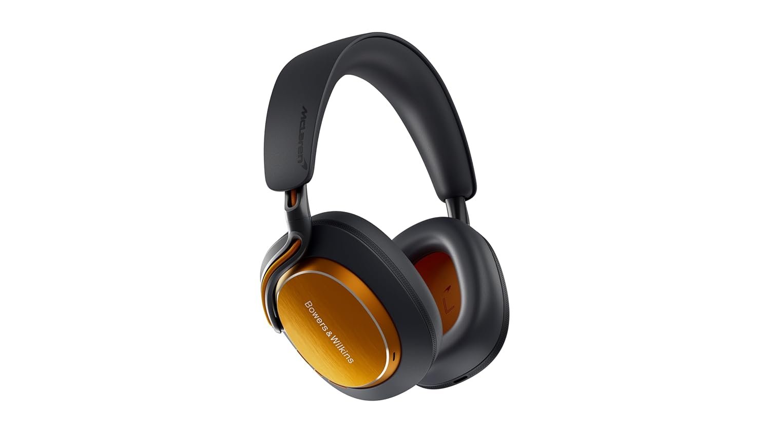 619WqqNKKLL._SL1500_ Bowers & Wilkins Px8 S2 Mclaren Edition Wireless Noise-cancelling Over-ear Headphones With Bluetooth Audio, Quick Charge Function, 30 Hours High Resolution Playback And Microphone - Image 1