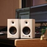 Edifier Mr4 Powered Studio Monitor 2.0 Speakers 42 Watts (white) - Auxiliary - Image 5
