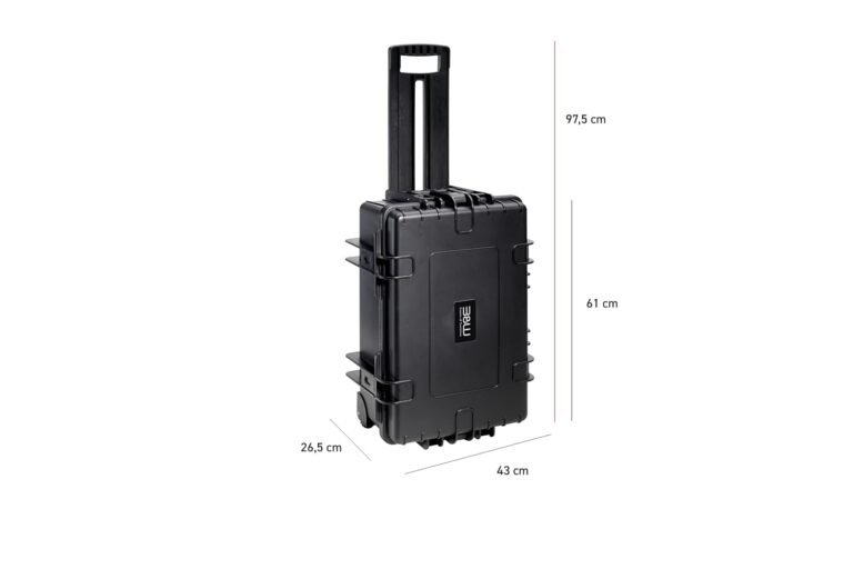 B&W International Type 6700 Black Hard Case
