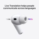 Apple Airpods Pro 3 Wireless Earbuds, Active Noise Cancellation, Live Translation, Heart Rate Sensing, Bluetooth Headphones, Spatial Audio, High-fidelity Sound, Usb-c Charging, In Ear - Image 4
