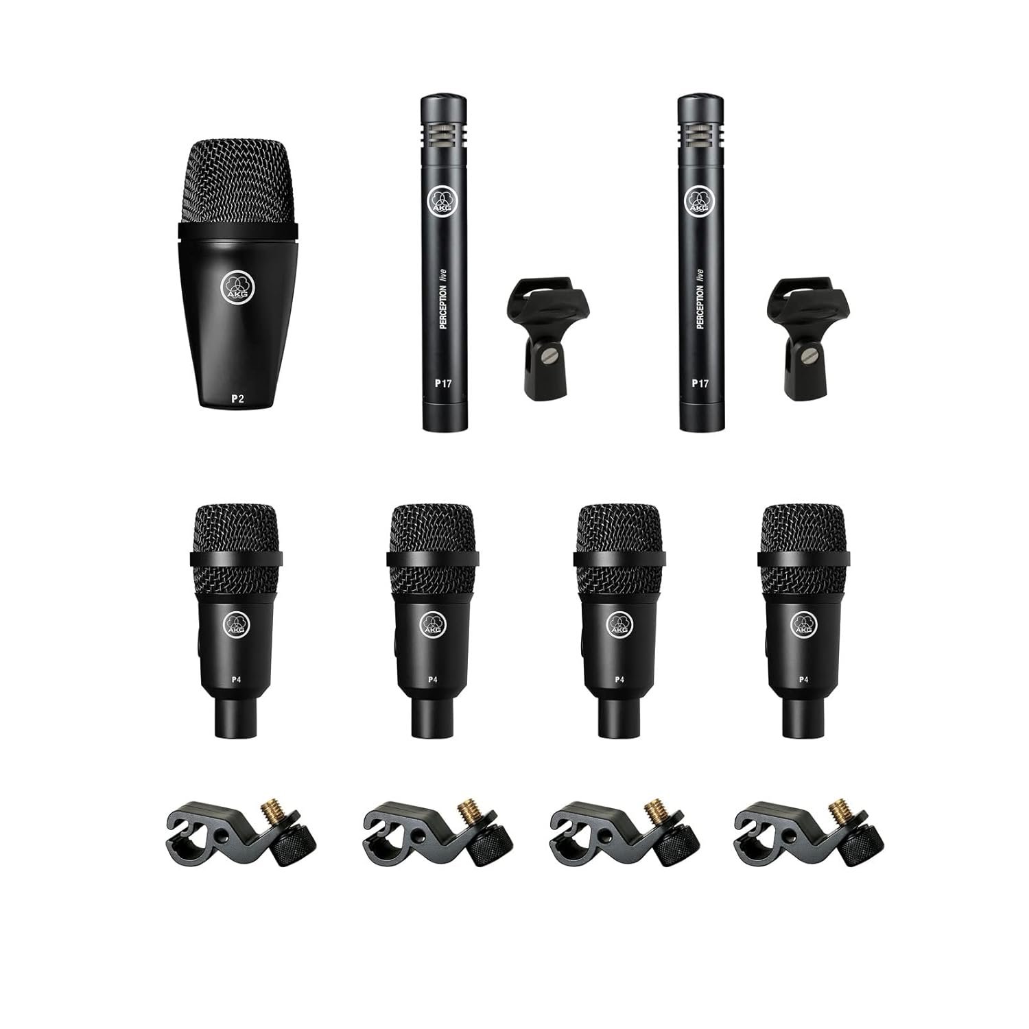 AKG Drum Set Session I Seven-Piece Microphone Kit