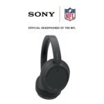 Sony Wh-ch720n Active Noise Cancellation Wireless Bluetooth Over Ear Headphones With Mic, Adaptive Sound Control, Quick Charge, Up To 35hrs Battery, Customized Eq- Black