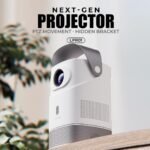 Lenyes Lpr01 Smart Portable Projector | Android Tv Built-in | Auto Focus & Keystone Correction | 720p Hd | 3 W Speaker | Ceiling Projection With 90° Tilt | Wi-fi + Bluetooth Compact Design - Image 2