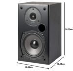 Polk Audio T15 100 Watt 5.1 Channel Wired Bookshelf Speaker With Dolby (black) - Image 9